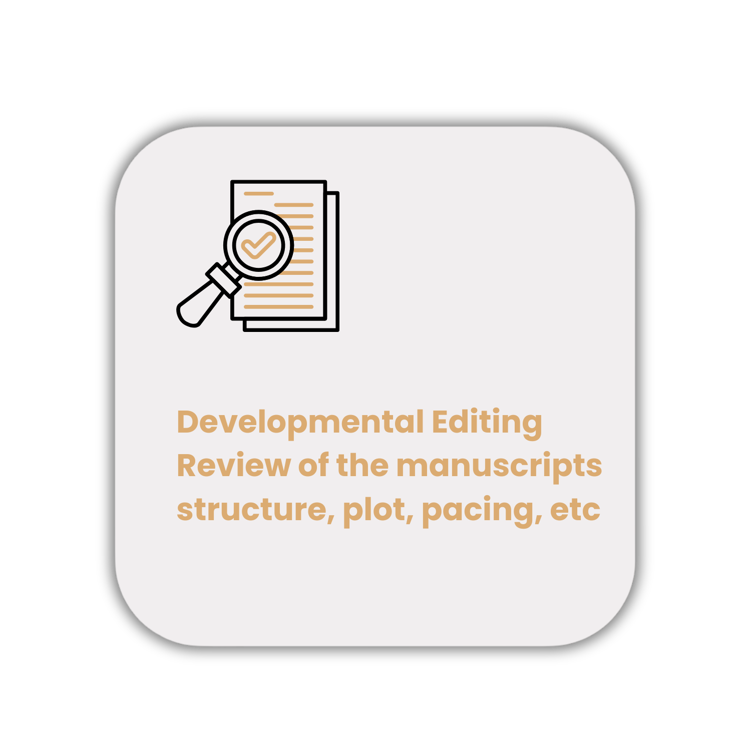 Developmental Editing  Review