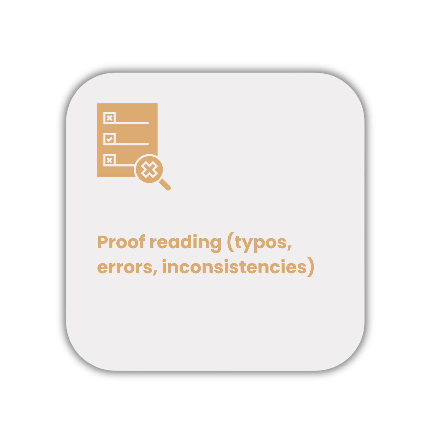 Proof Reading (per word)