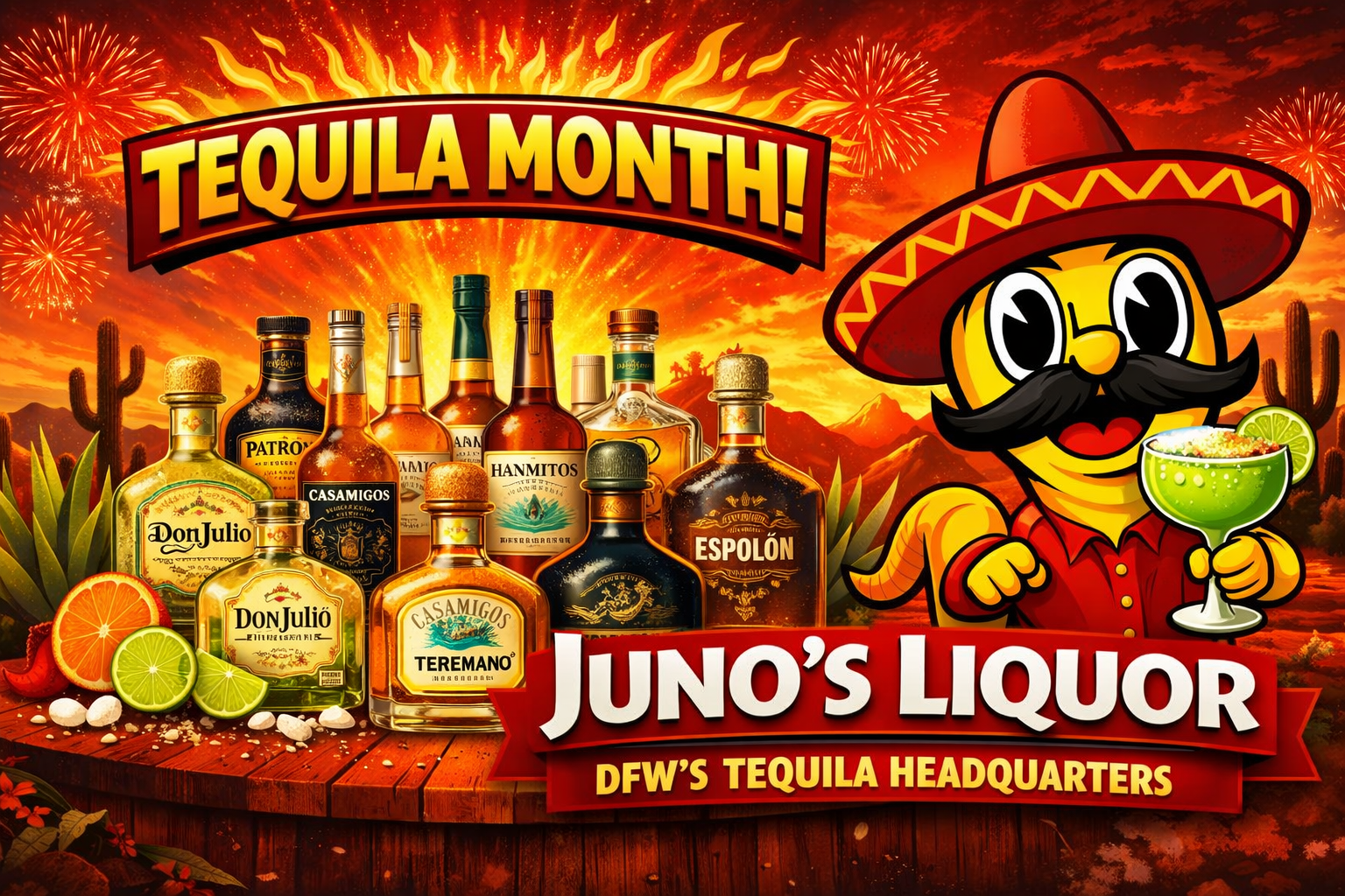 July Is Tequila Month — And Juno’s Liquor Has the Cure for the Heat