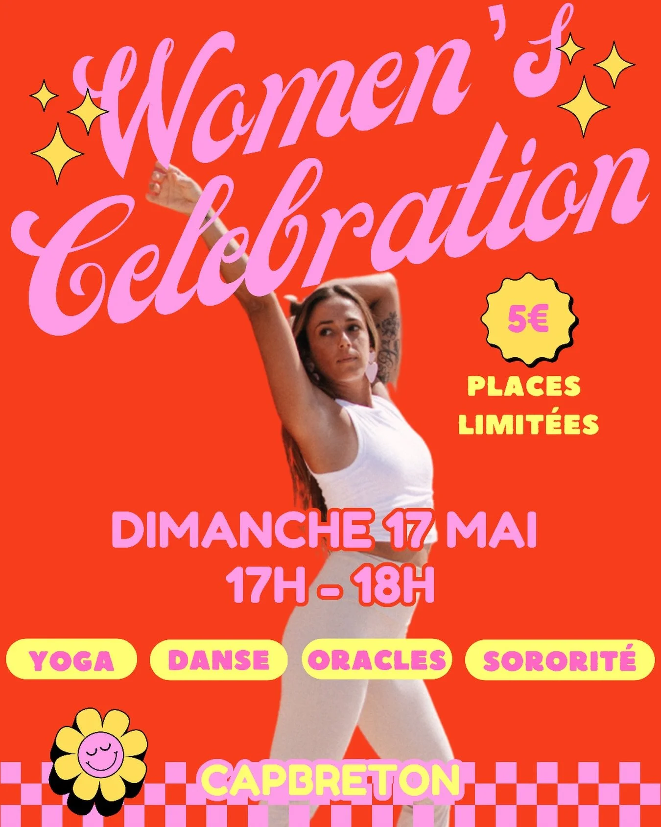 C&eacute;l&eacute;bration de Femmes 🧡🌸

J&rsquo;avais envie de cr&eacute;er un &eacute;v&eacute;nement pour VOUS c&eacute;l&eacute;brer, pour NOUS c&eacute;l&eacute;brer 👑💕

&Agrave; toutes ces Femmes incroyables ⭐️

Une heure ensemble pour brill