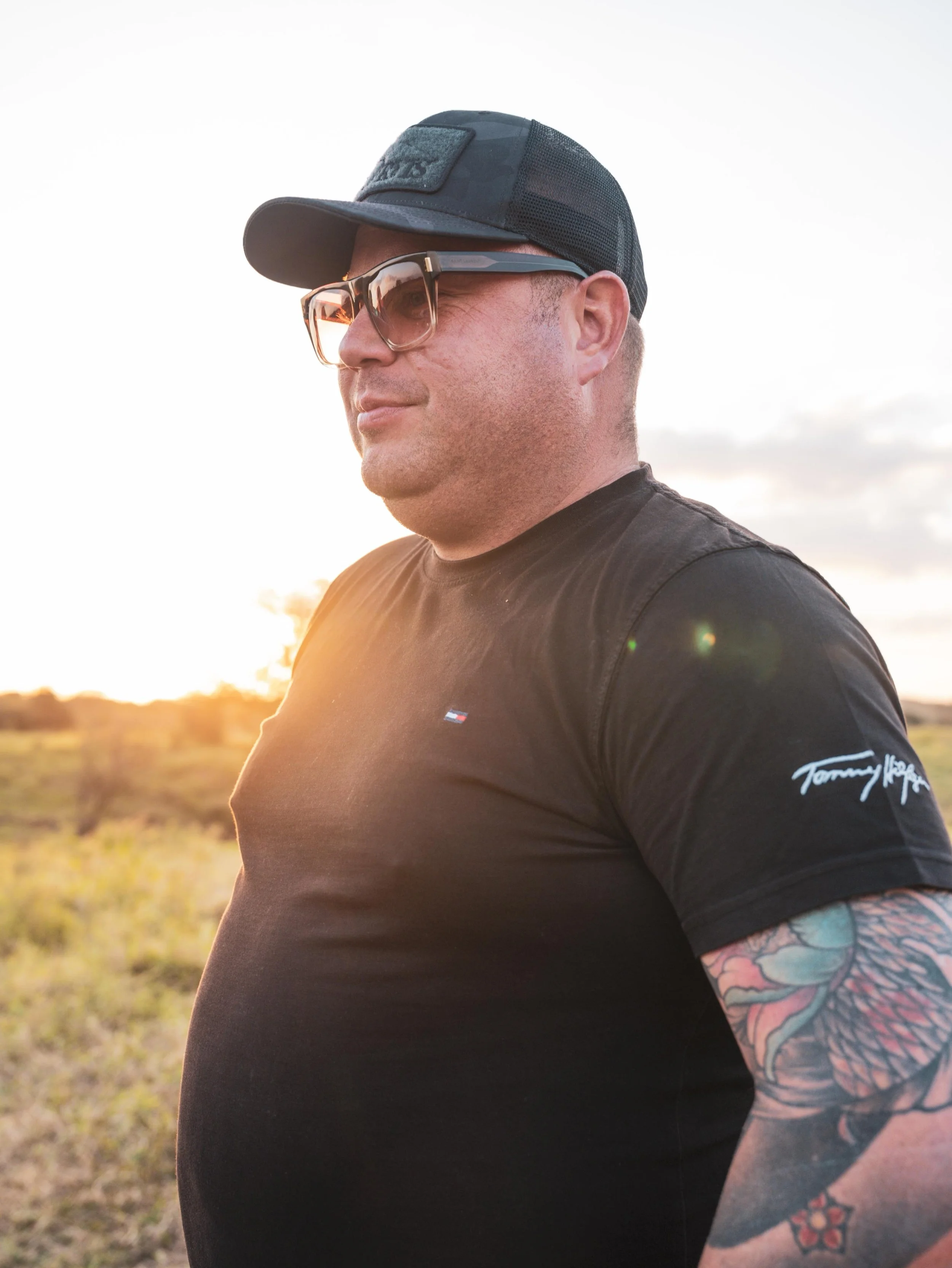 Guests enjoying a scenic moment in the Zululand bush with Honey Guide.