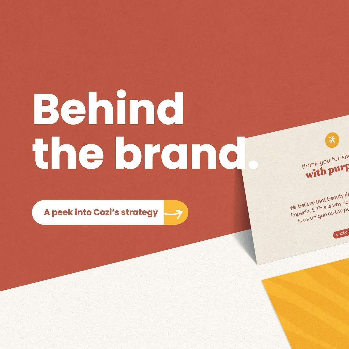 Come with us on a little journey of taking Cozi from strategy to a full brand. I love when a brand comes together but a key piece to that is strategy! 

A brand isn&rsquo;t just a logo - that is a small part of it (Think of a burger that has differen