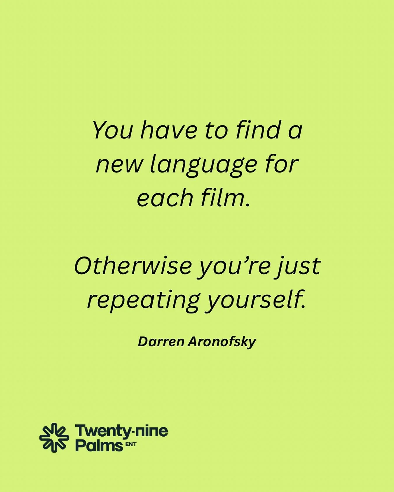 Darren Aronofsky &mdash; Circa Requiem for a Dream (2000)