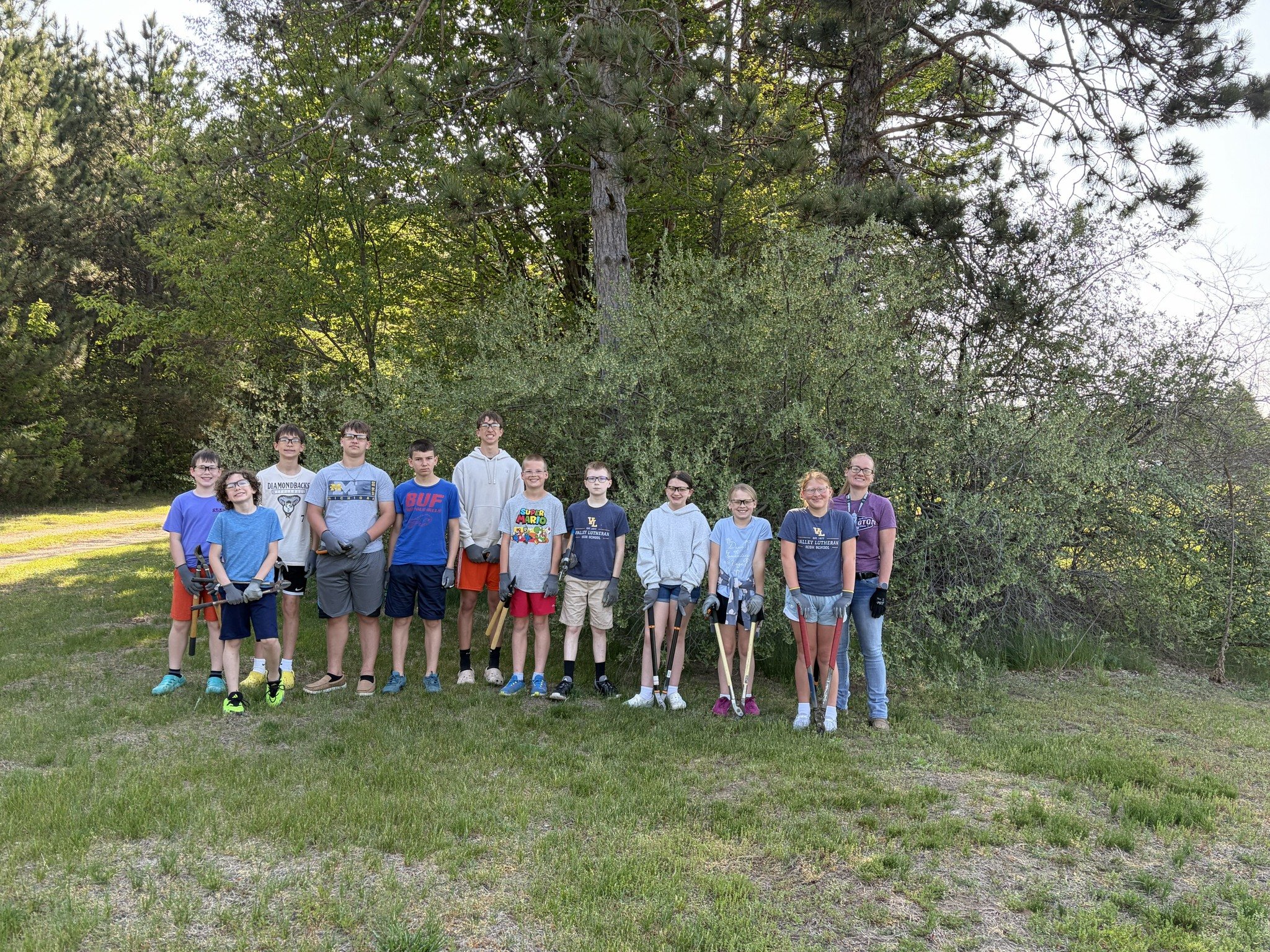 We had a great time partnering with Pheasants Forever during their &ldquo;Get Ready for Summer&rdquo; Field Day event for St. Michael&rsquo;s Middle School students!

I had the opportunity to talk with students about invasive species, how they impact