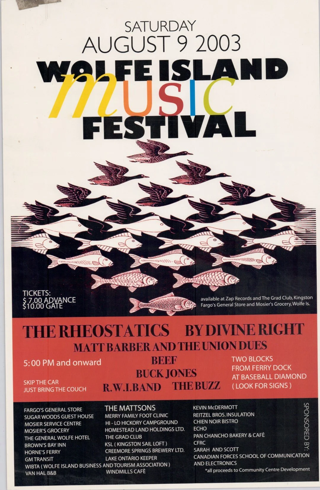 Wolfe Island Music Festival 2003