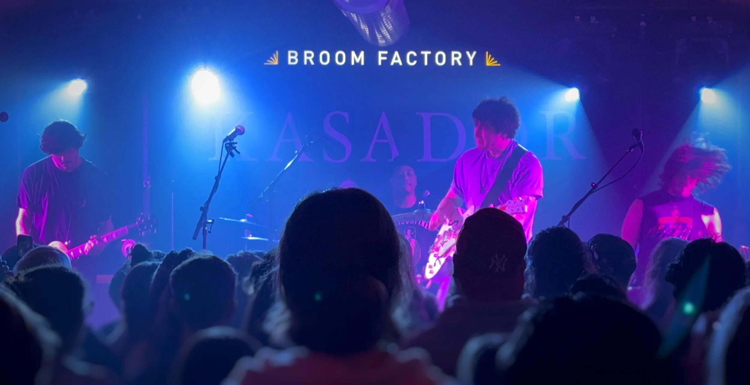 Kasador playing live on stage at the Broom Factory in Kingston Ontario on February 14, 2026