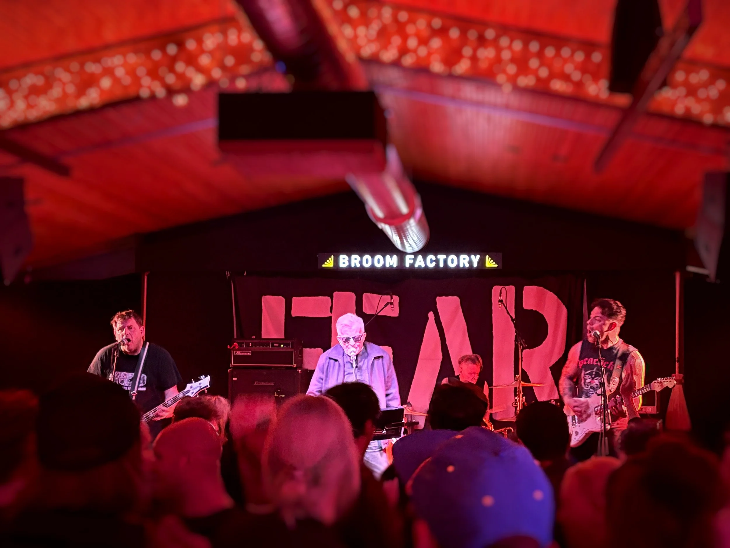 Legendary punk band FEAR playing live at the Broom Factory in Kingston Ontario