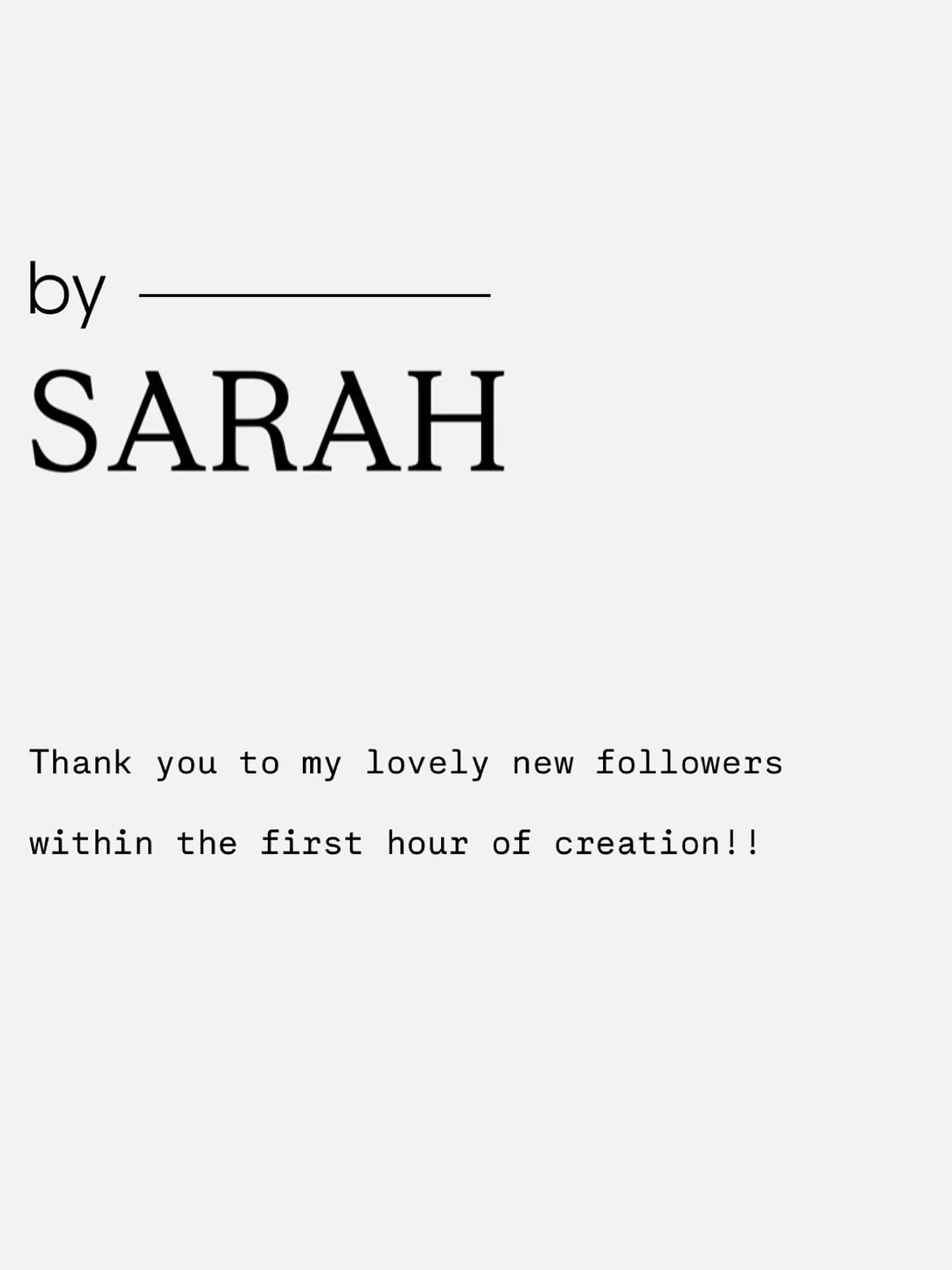 Past. Present. Future! 🤍

I&rsquo;m excited to get started, come December 1st, just like advent. . . let the content commence! 

Big thank you to those already following this journey! Your support means everything xx 

by &mdash;&mdash;
SARAH

#dest