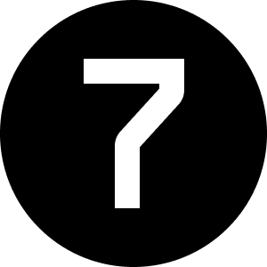 A black background with a white question mark in the center.