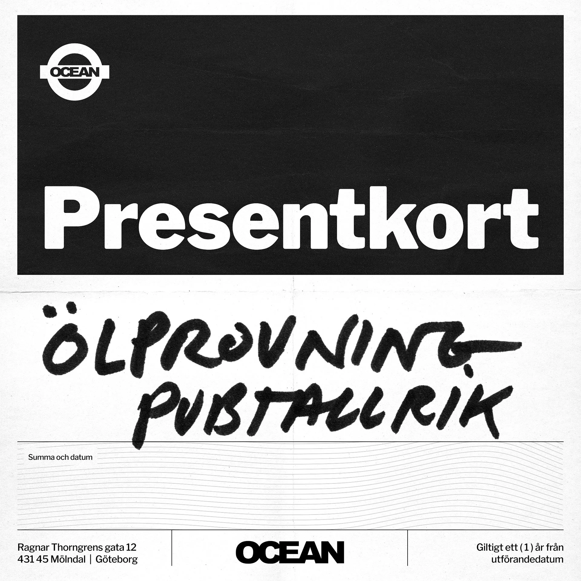 Ölprovning & pubtallrik