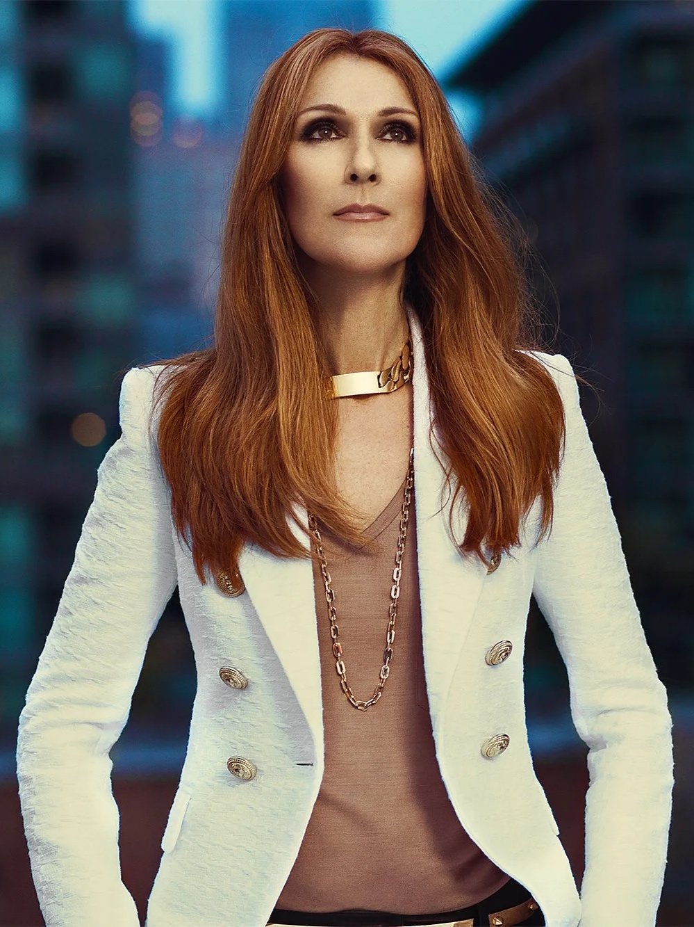 Celine Dion and NeYo shot in DTLA