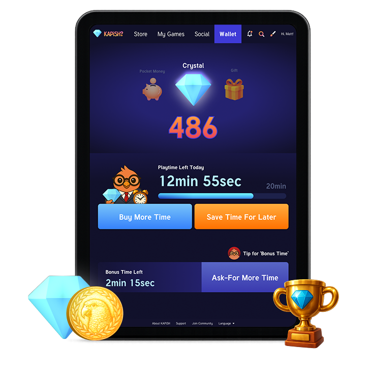 KAPiSH Reward System Mockup