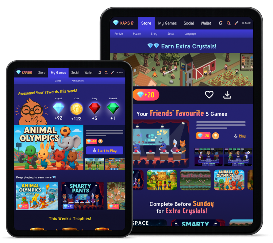 KAPiSH Activities Mockup