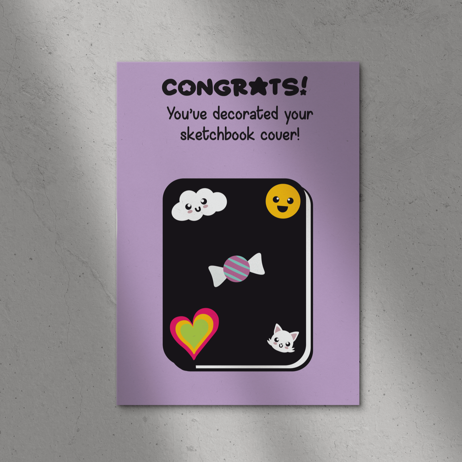 Sketchbook Cover Brochure