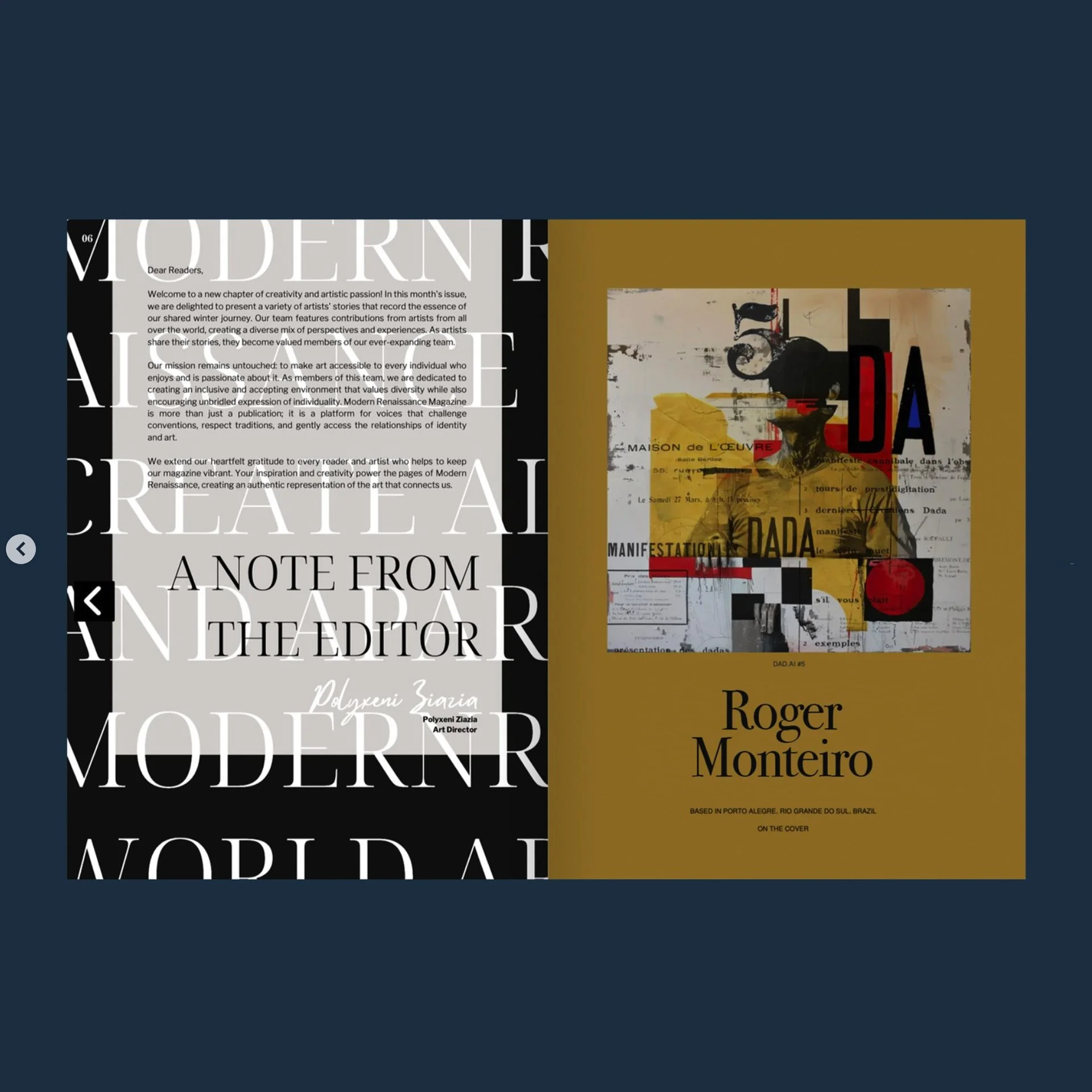 Modern Renaissance (2024) Cover
Issue 24/USA