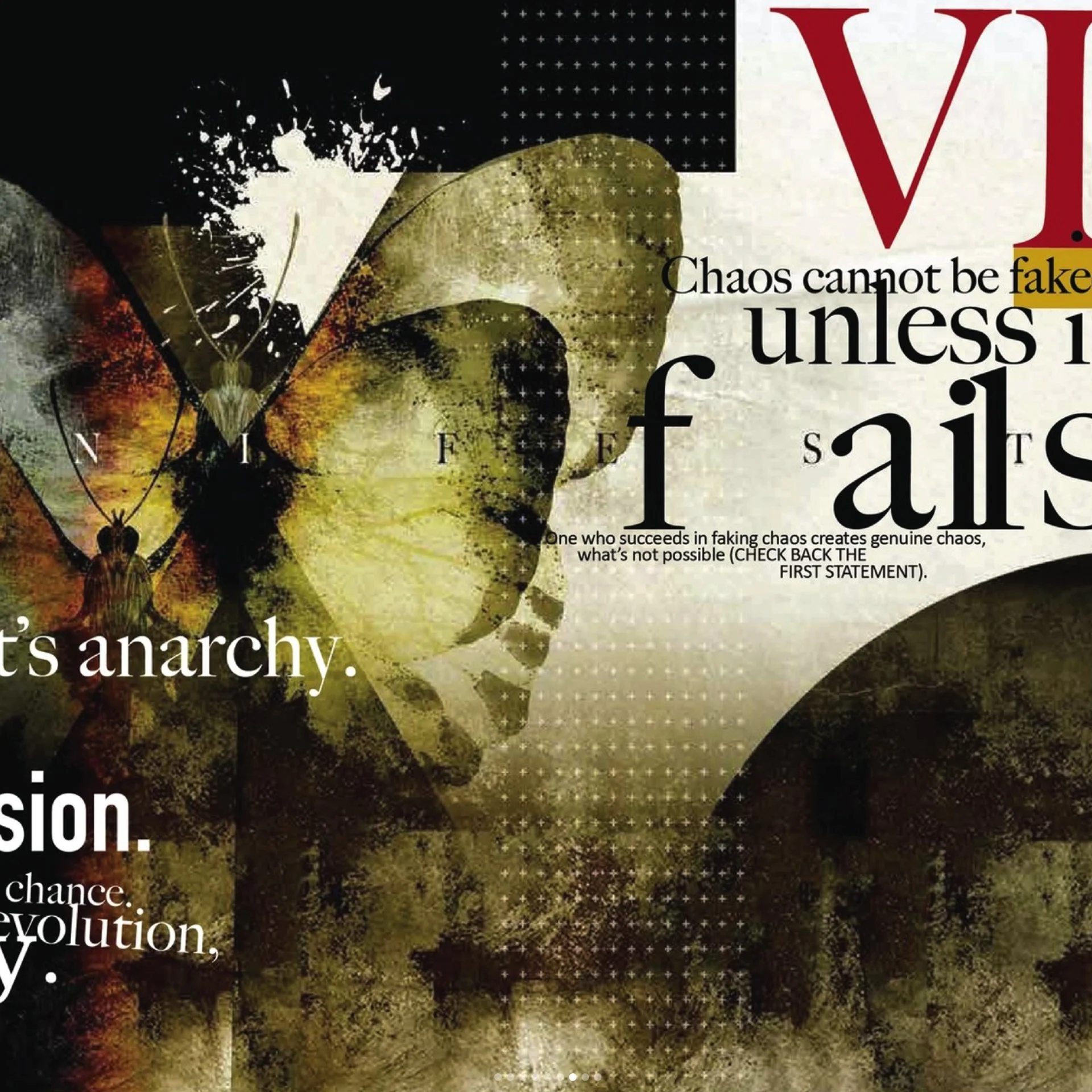 46pgs Magazine (2022)
Chaos Manifesto 7/9