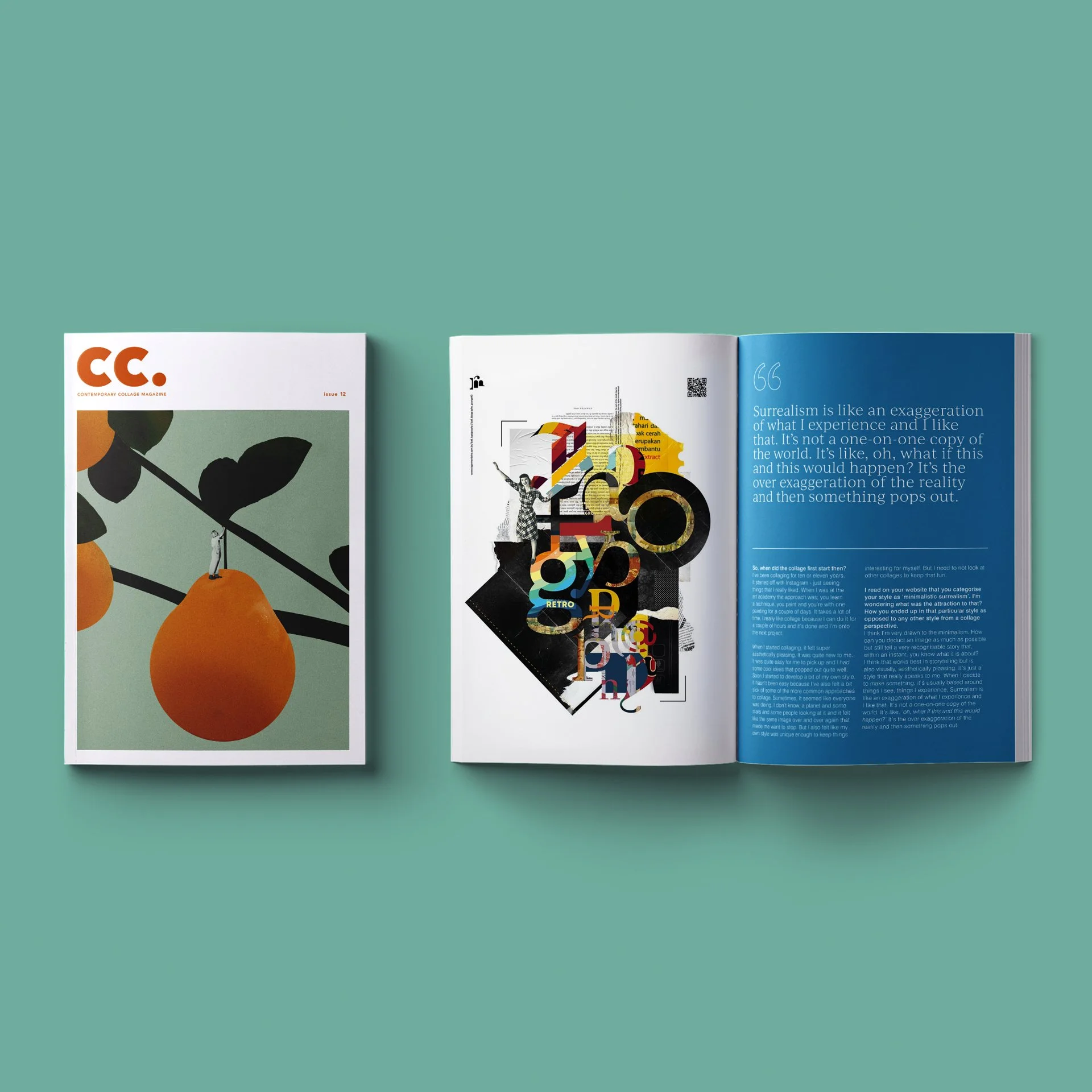 Contemporary Collage Magazine (2022)
Issue 12/UK