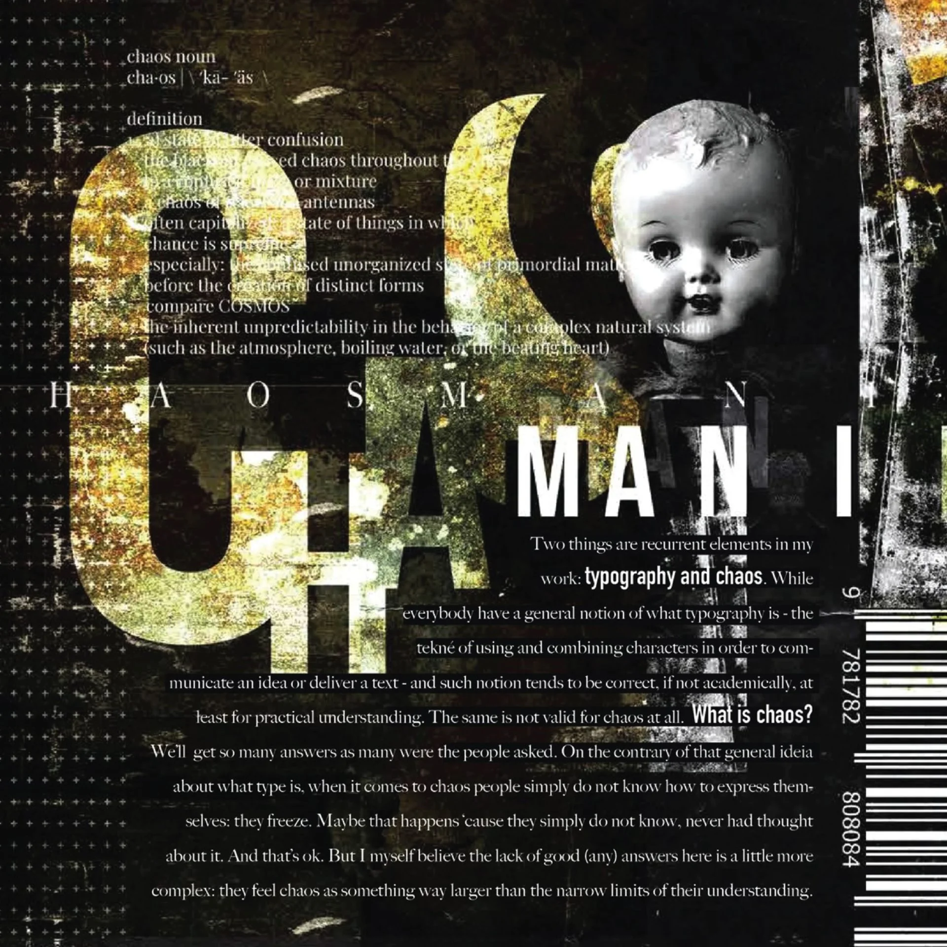 46pgs Magazine (2022)
Chaos Manifesto 1/9