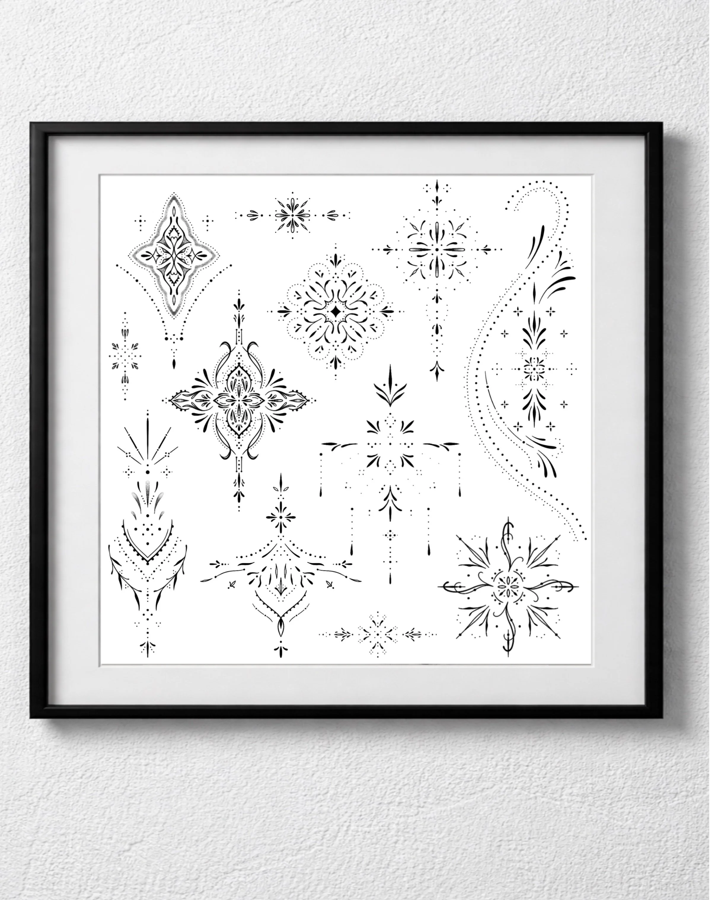 Full Ornamental Print