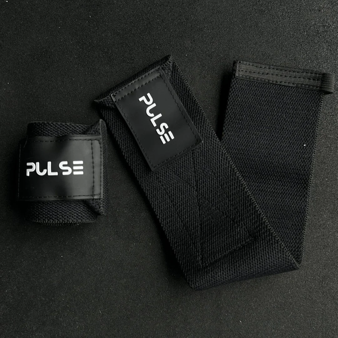 Muñequeras elásticas negras