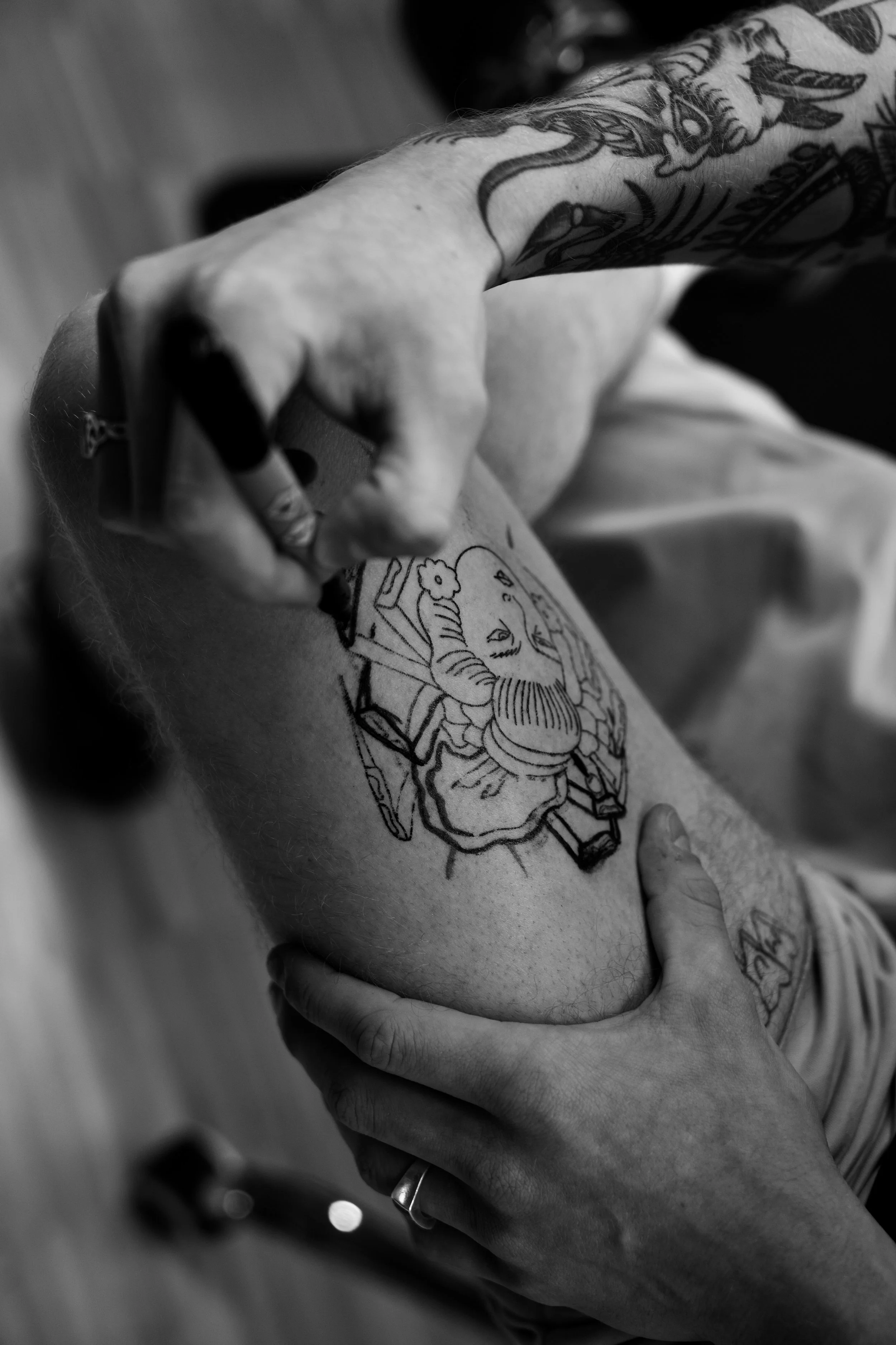 Custom Tattoo – Stundenansatz