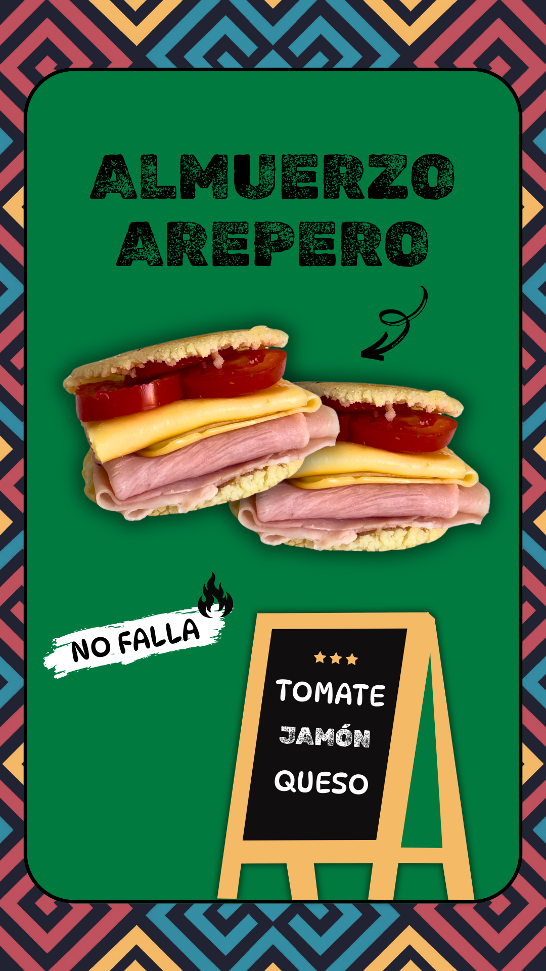 Arepa + jamón, queso, tomate.png