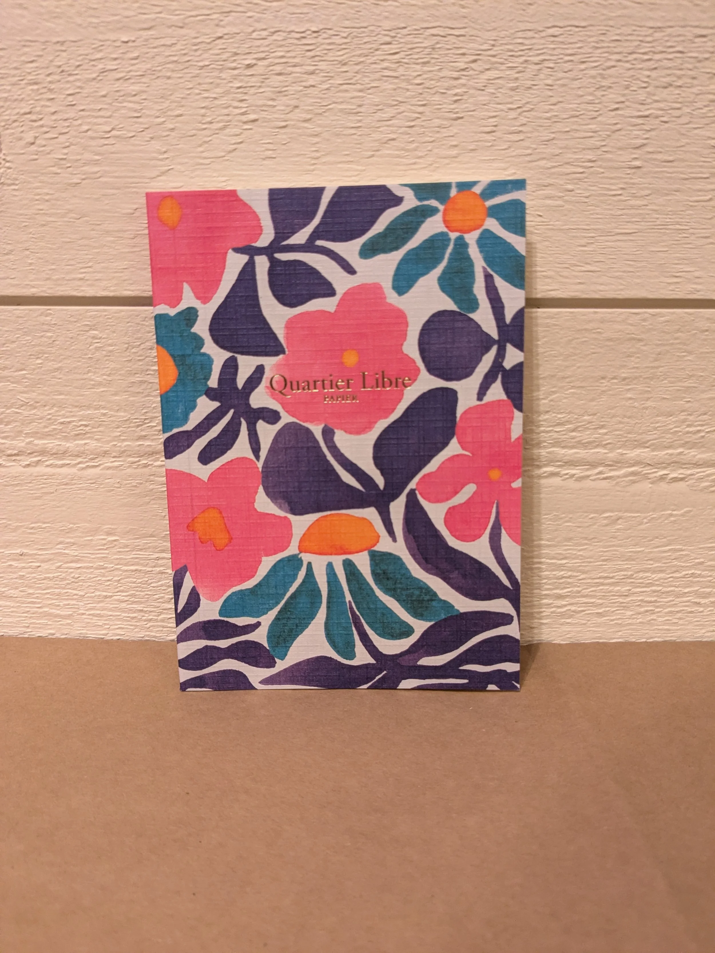 Carnet - Fleurs - A6