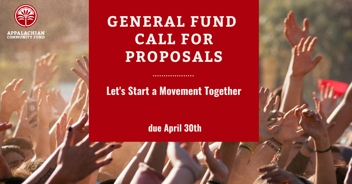 General Fund Call for Proposals 2021