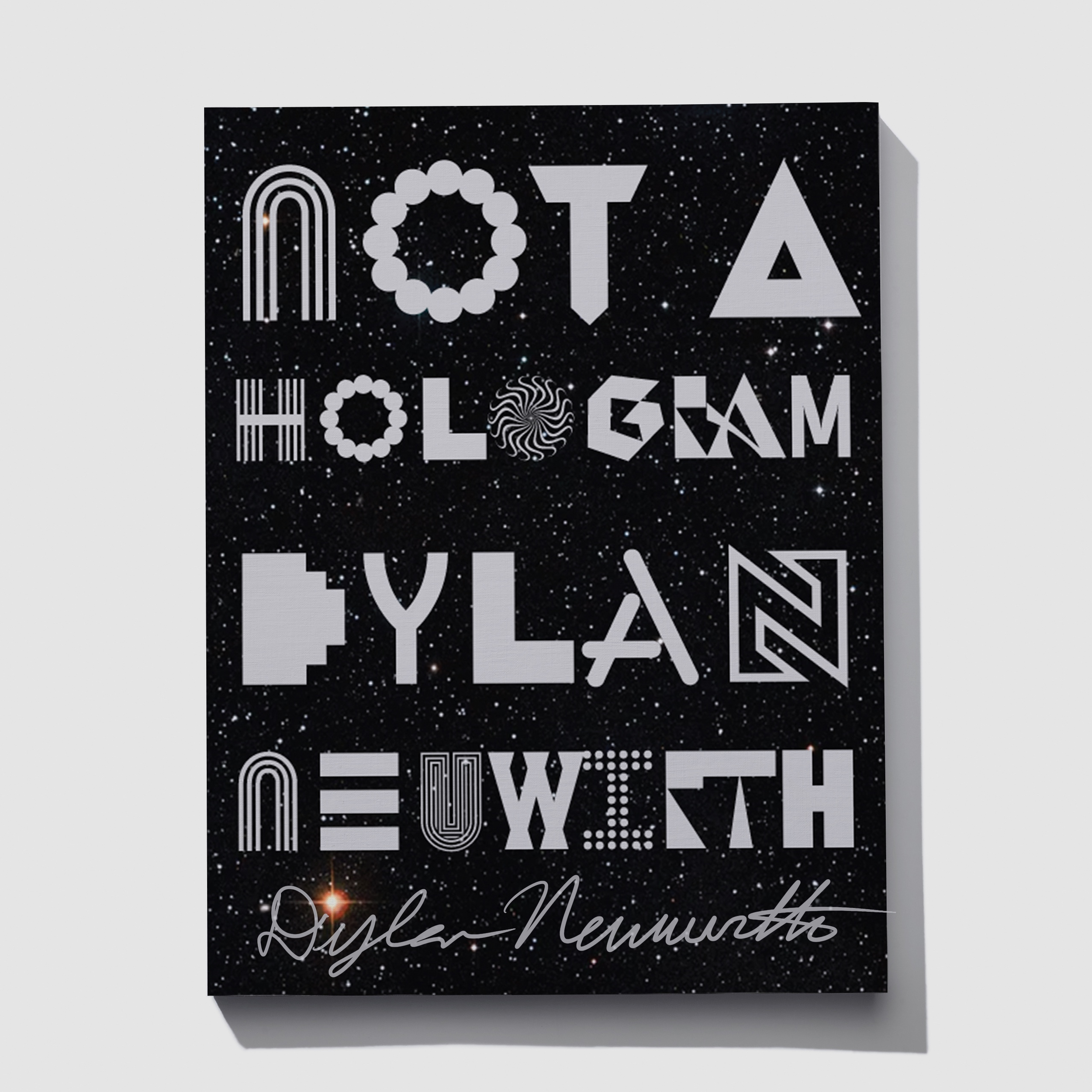 NOT A HOLOGRAM SIGNED EDITION
