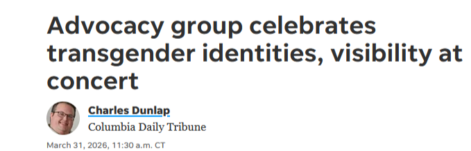 Headline to TDoV Article by Charles Dunlap 
