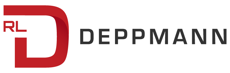 Logo with a red stylized 'D' and the text 'RL DEPPMANN' in black.