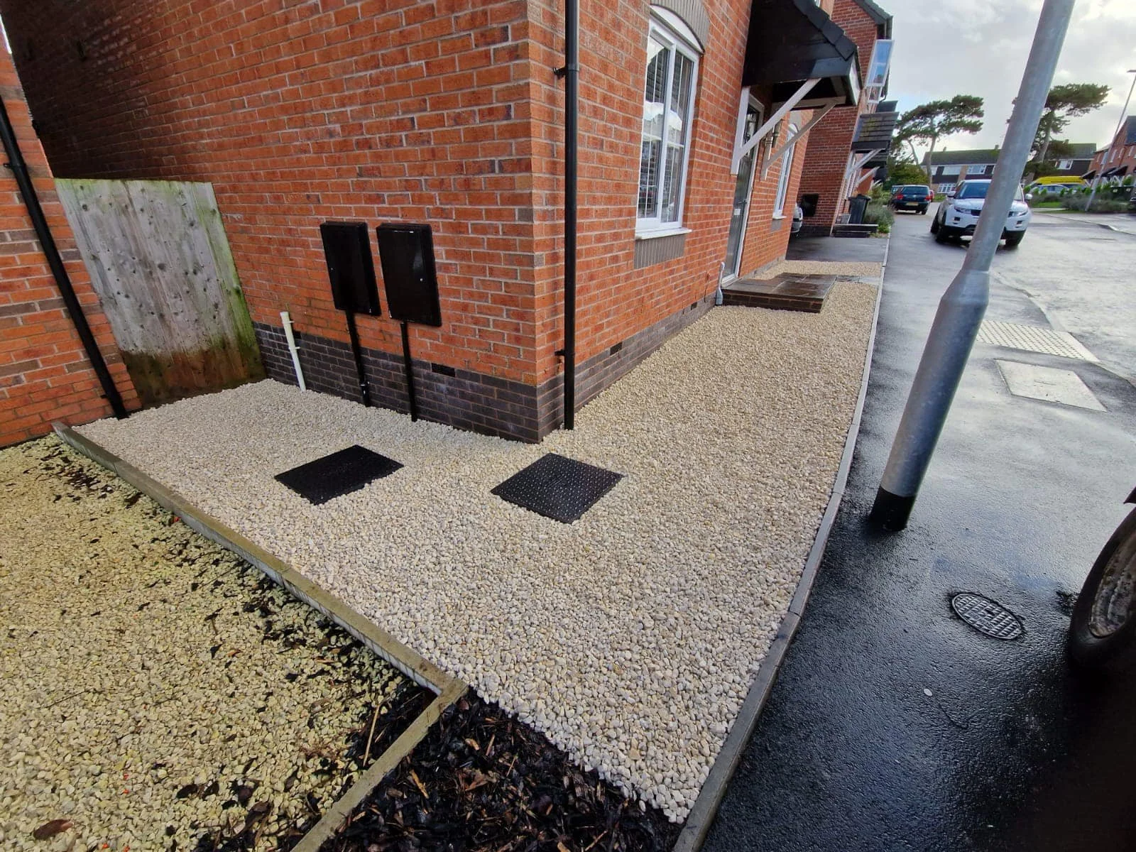Gravel Laying & Shrub Removal