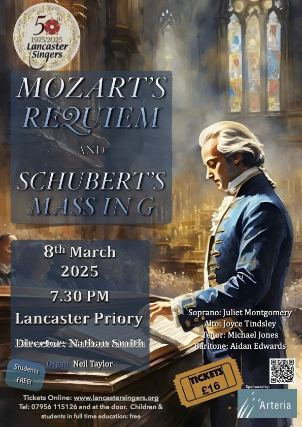 Mozart's Requiem & Schubert's Mass in G | Lancaster Singers