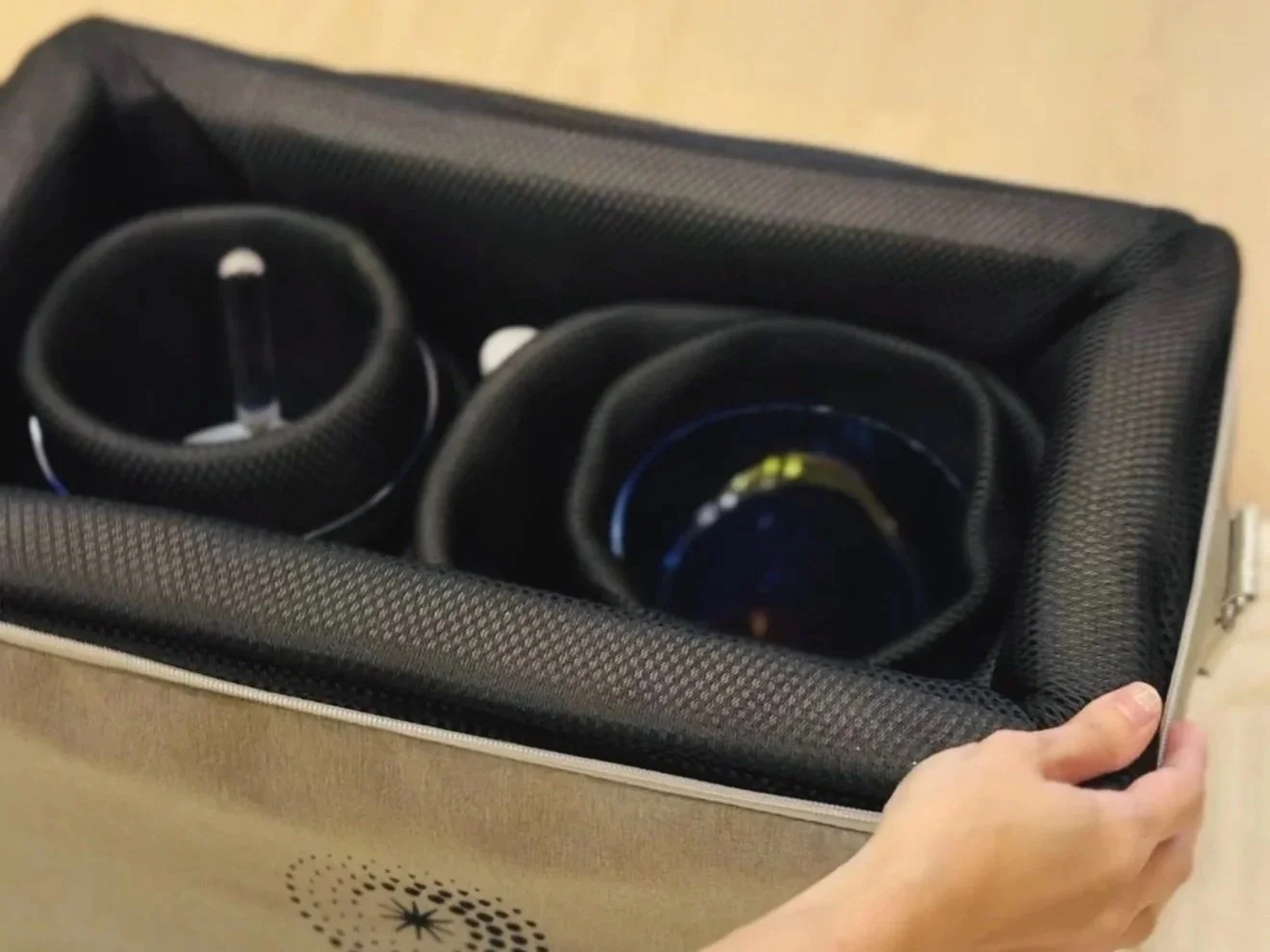 Portable. Move with ease.