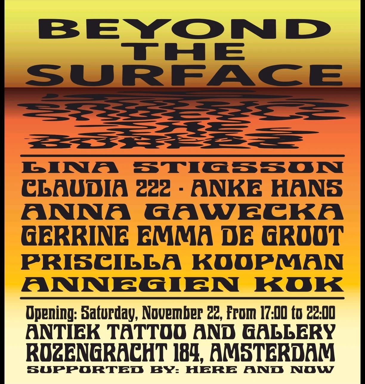 BEYOND THE SURFACE: art exhiBition