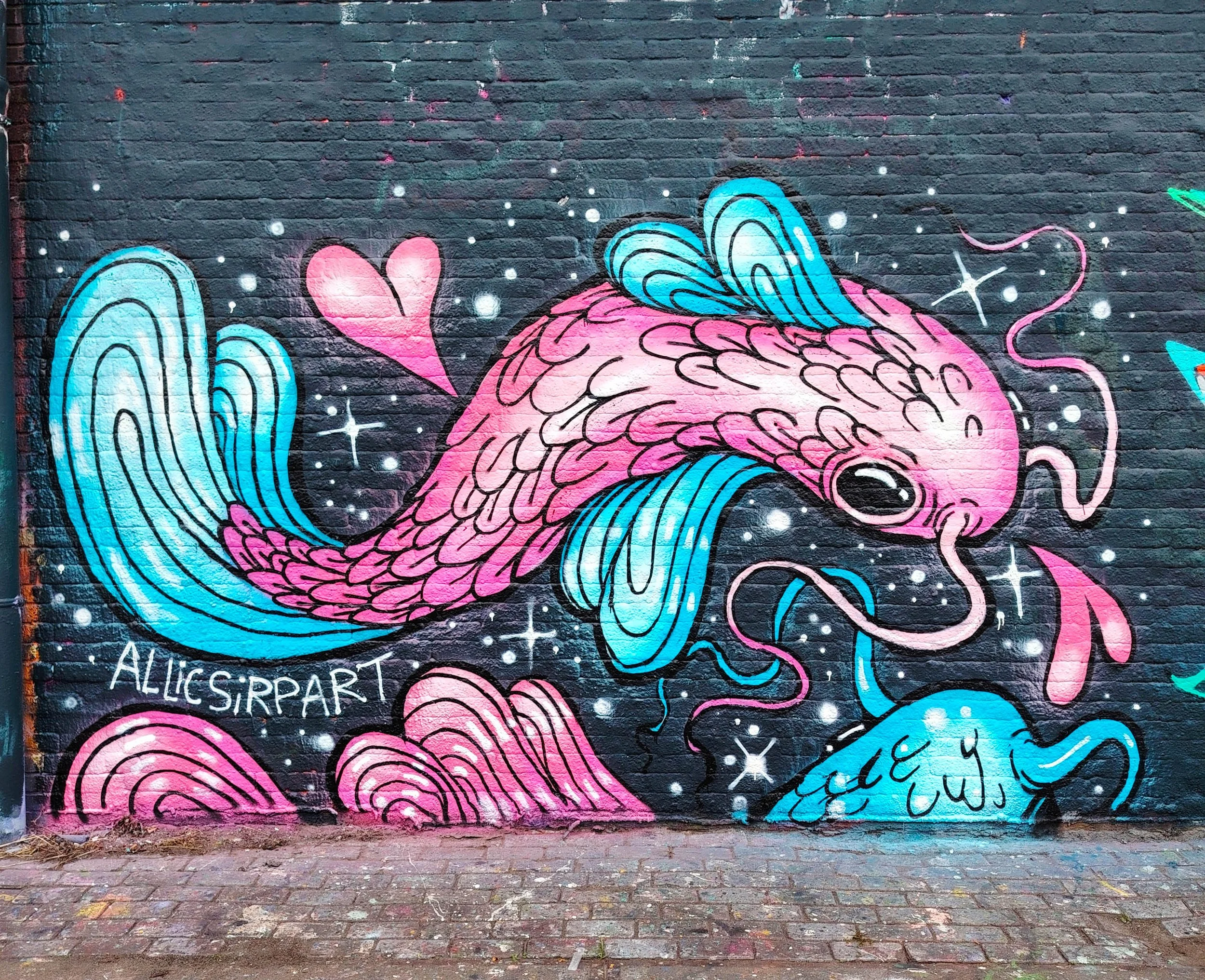 First graffiti Fish