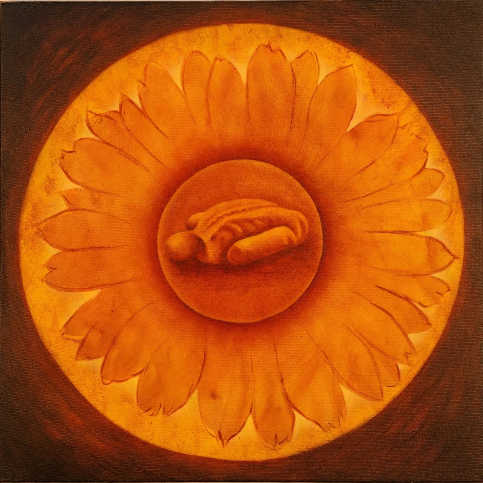 𝘞𝘩𝘦𝘯 𝘞𝘪𝘯𝘵𝘦𝘳 𝘉𝘳𝘦𝘢𝘬𝘴 (Oil on canvas, 51cm x 51cm)