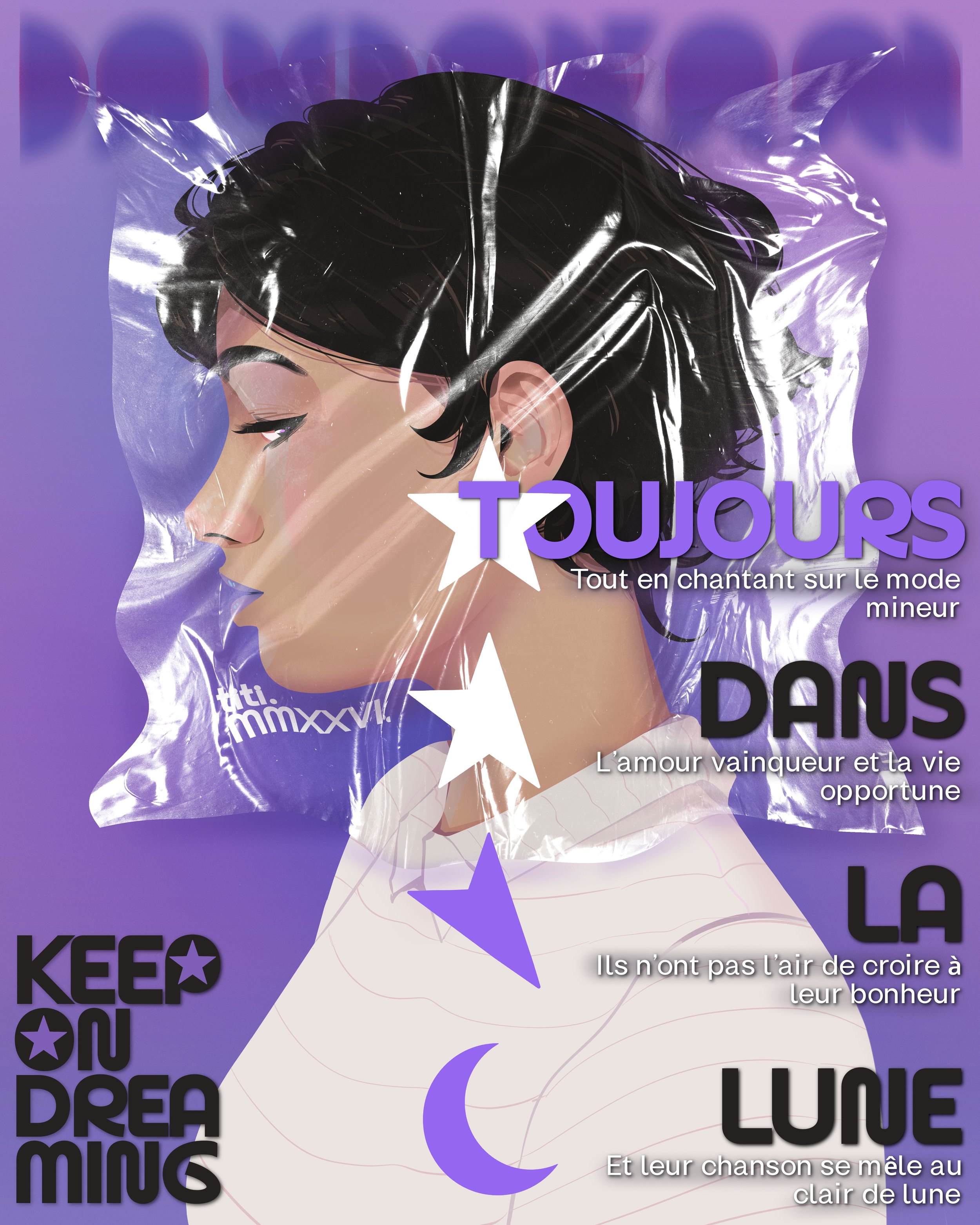 french conceptual poster.