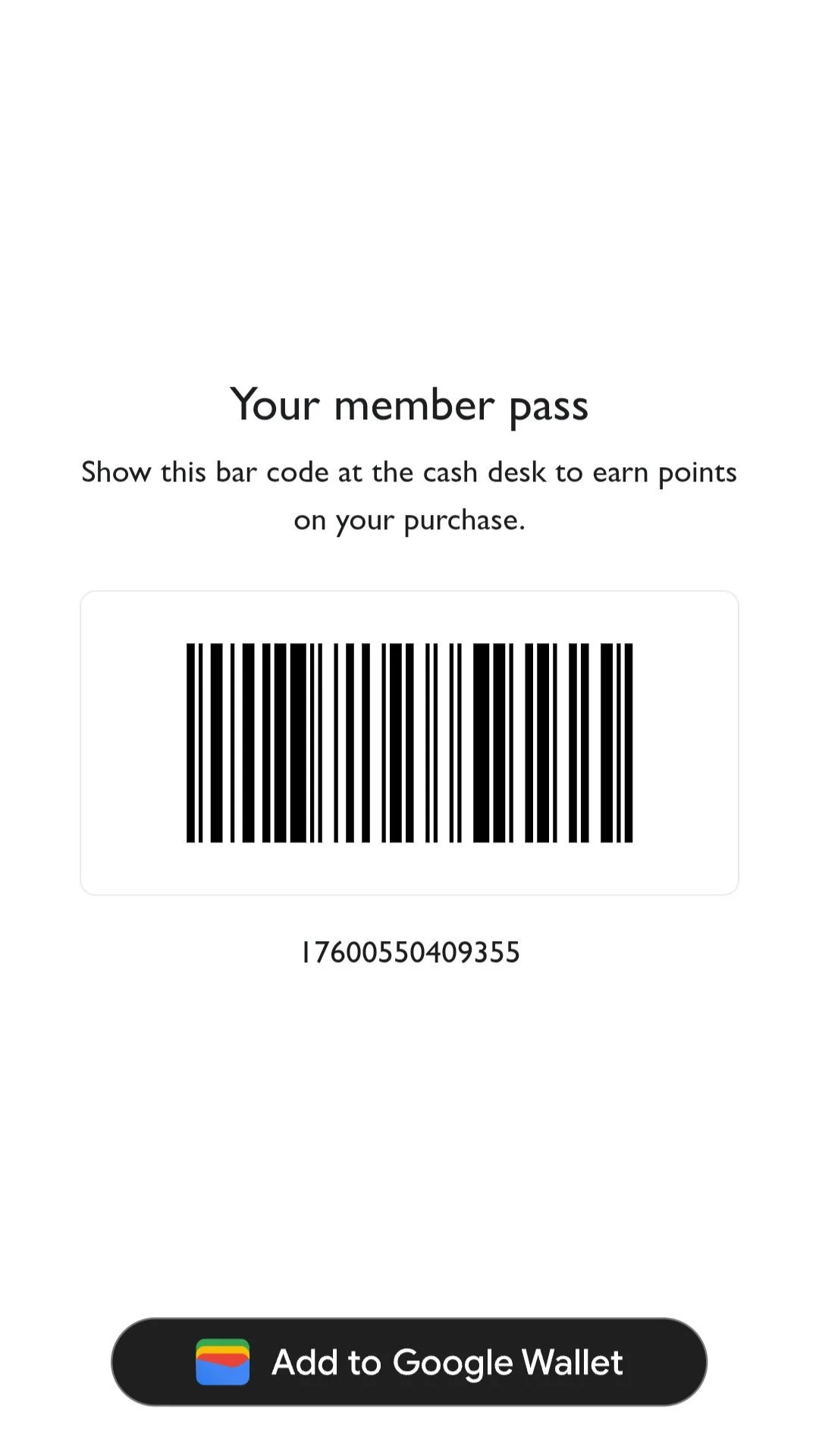 Tommy Hilfiger Loyalty Programme - Member Pass (1/2)