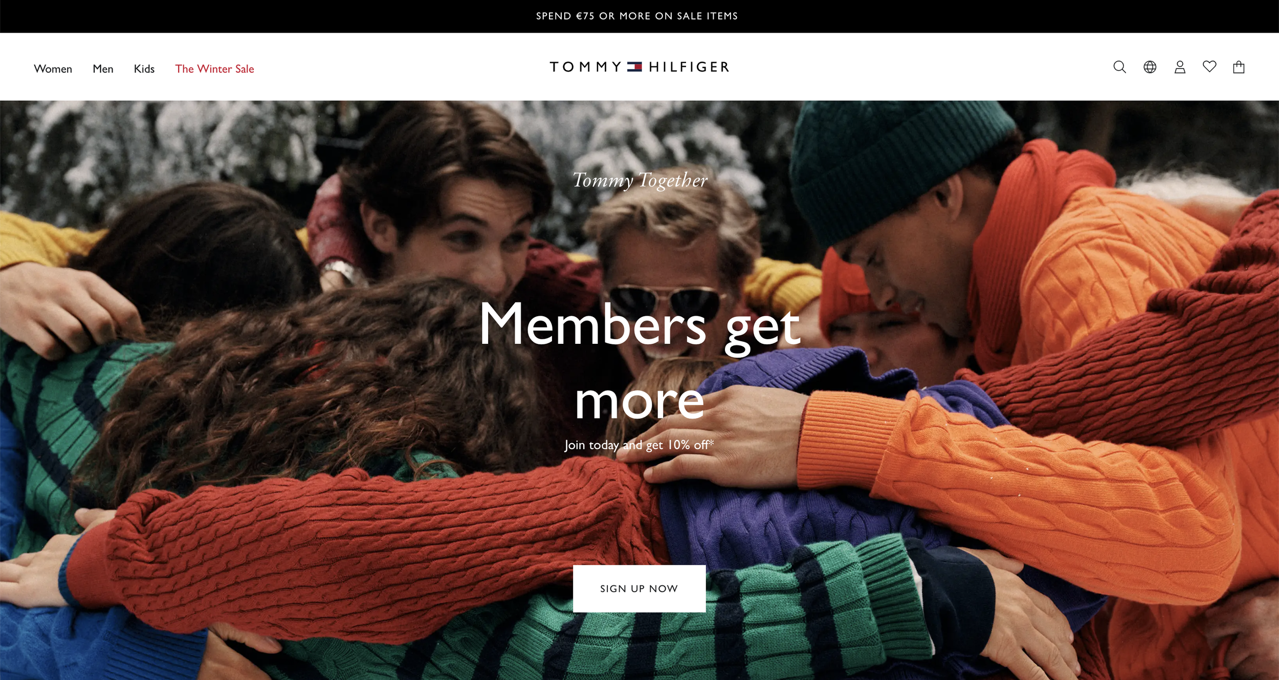 Tommy Hilfiger Loyalty Programme