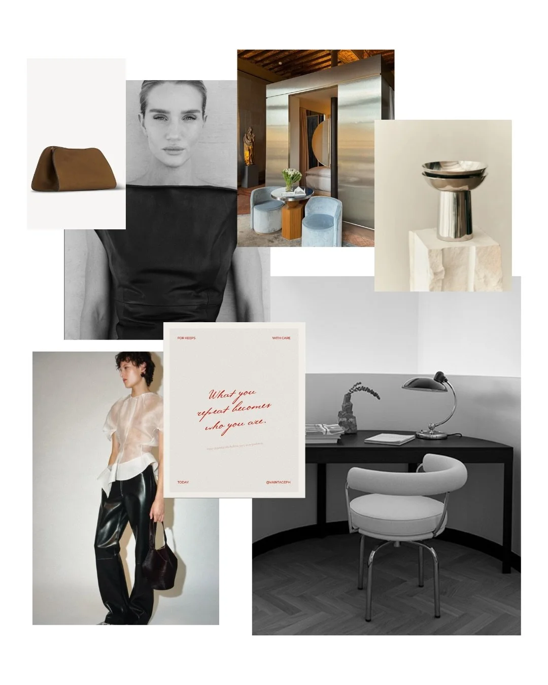 Momento de editar tu vida.
&mdash;

Alinear mi vida a mi identidad fue aprender a editar.
Qu&eacute; personas. Qu&eacute; espacios.
Qu&eacute; im&aacute;genes, cuentas y contenido.
Qu&eacute; estilo.
Incluso qu&eacute; pensamientos.

Editar no se tra