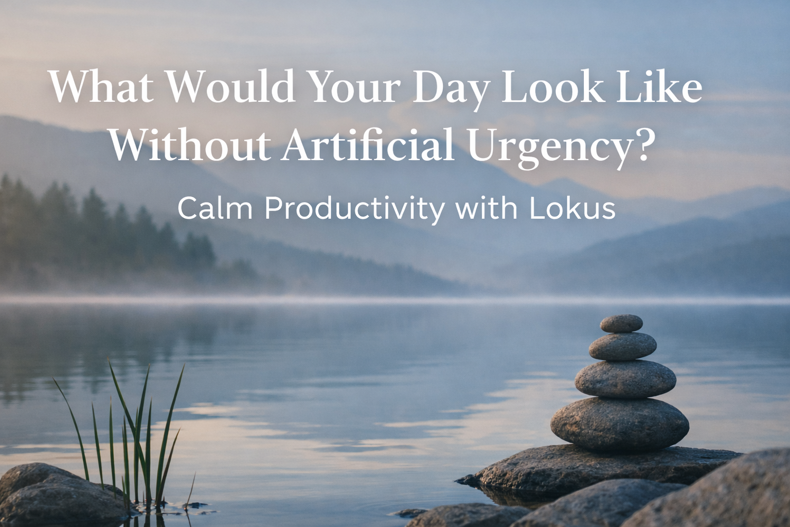 What Would Your Day Look Like Without Artificial Urgency?