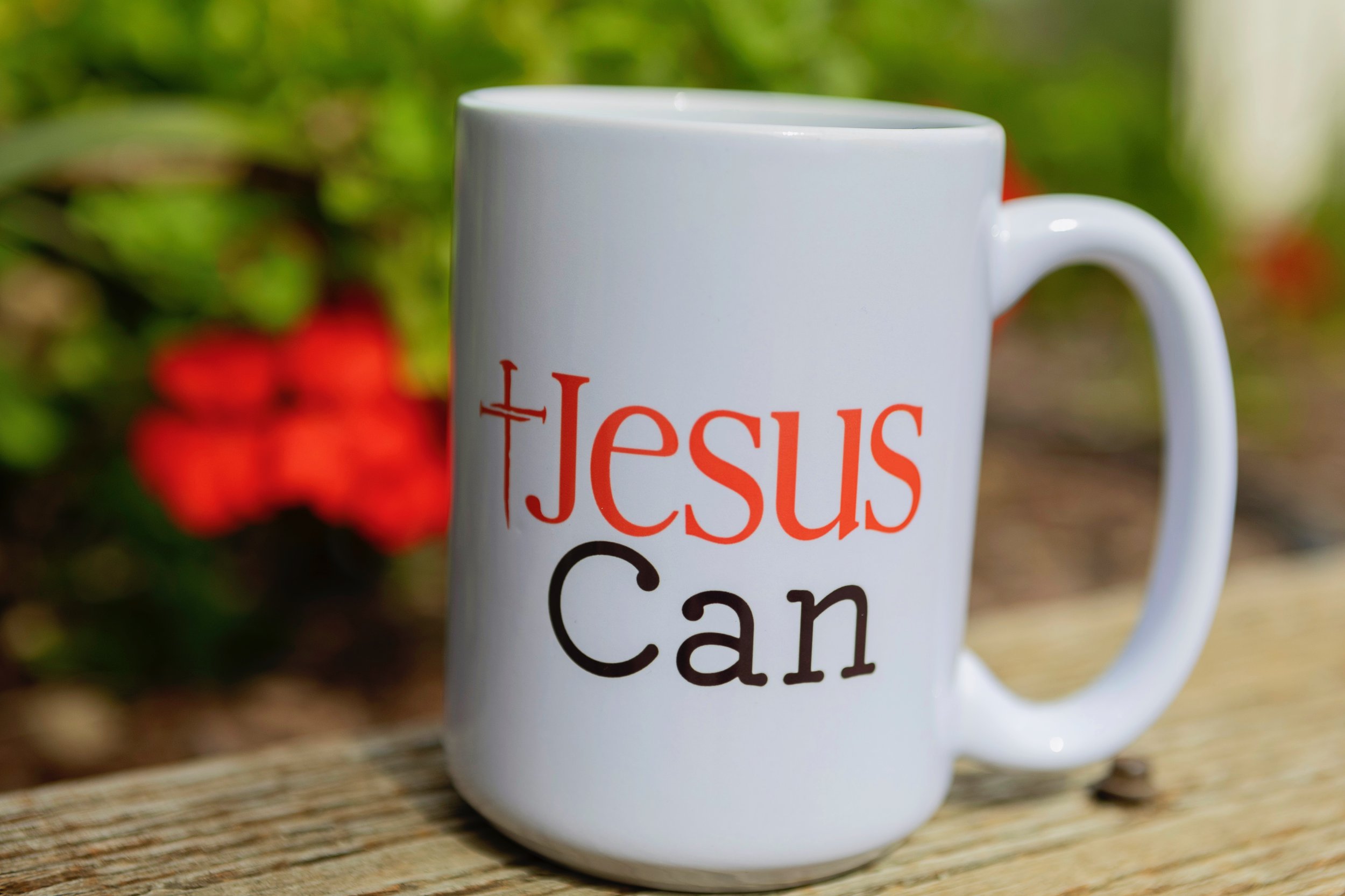 Jesus Can mugs