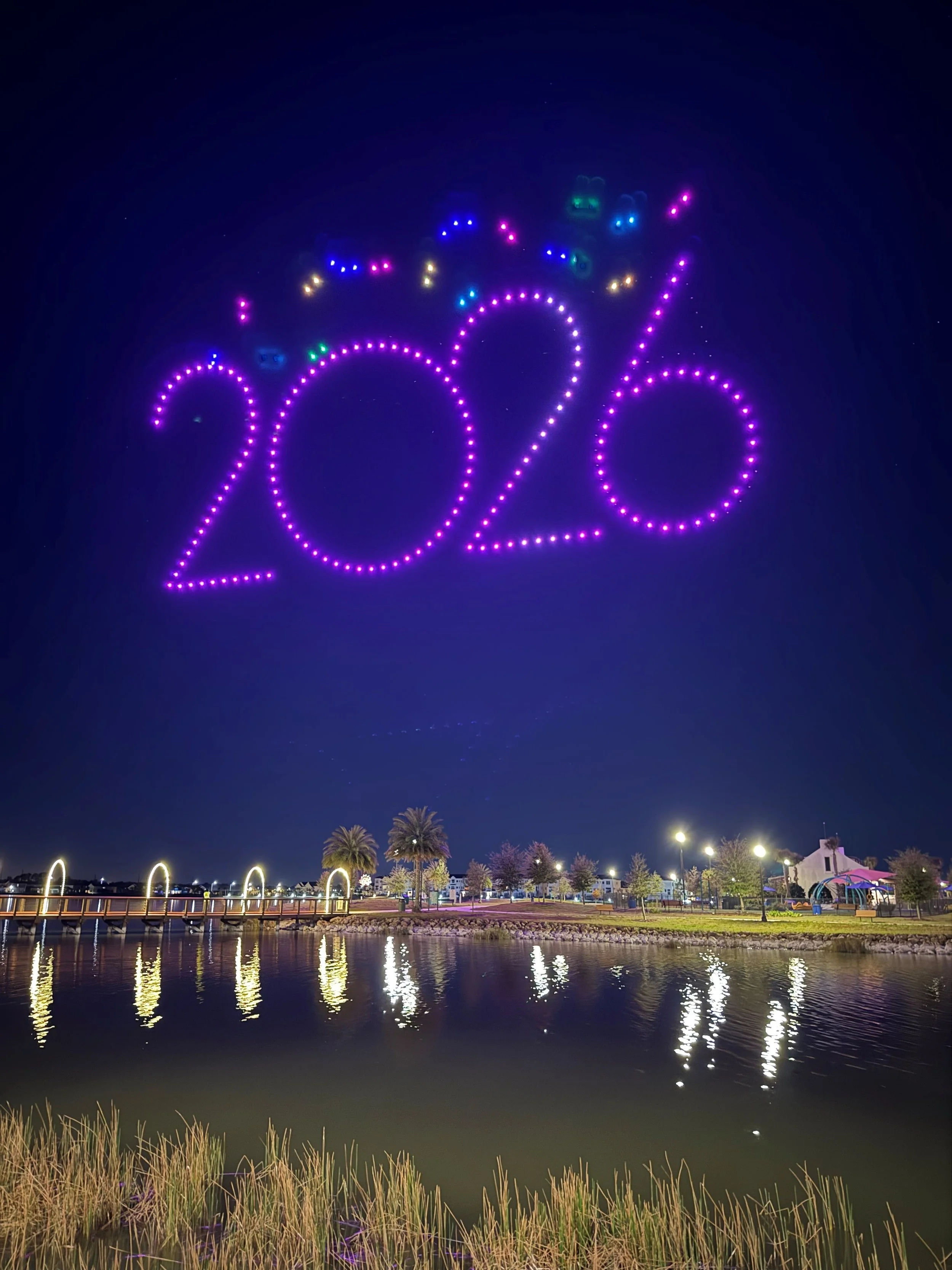 Waterside New Year Eve Drone Show