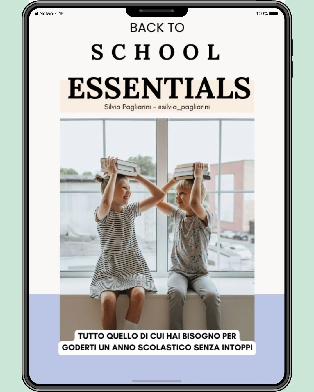 Copertina ebook Back to School Essentials Silvia Pagliarini