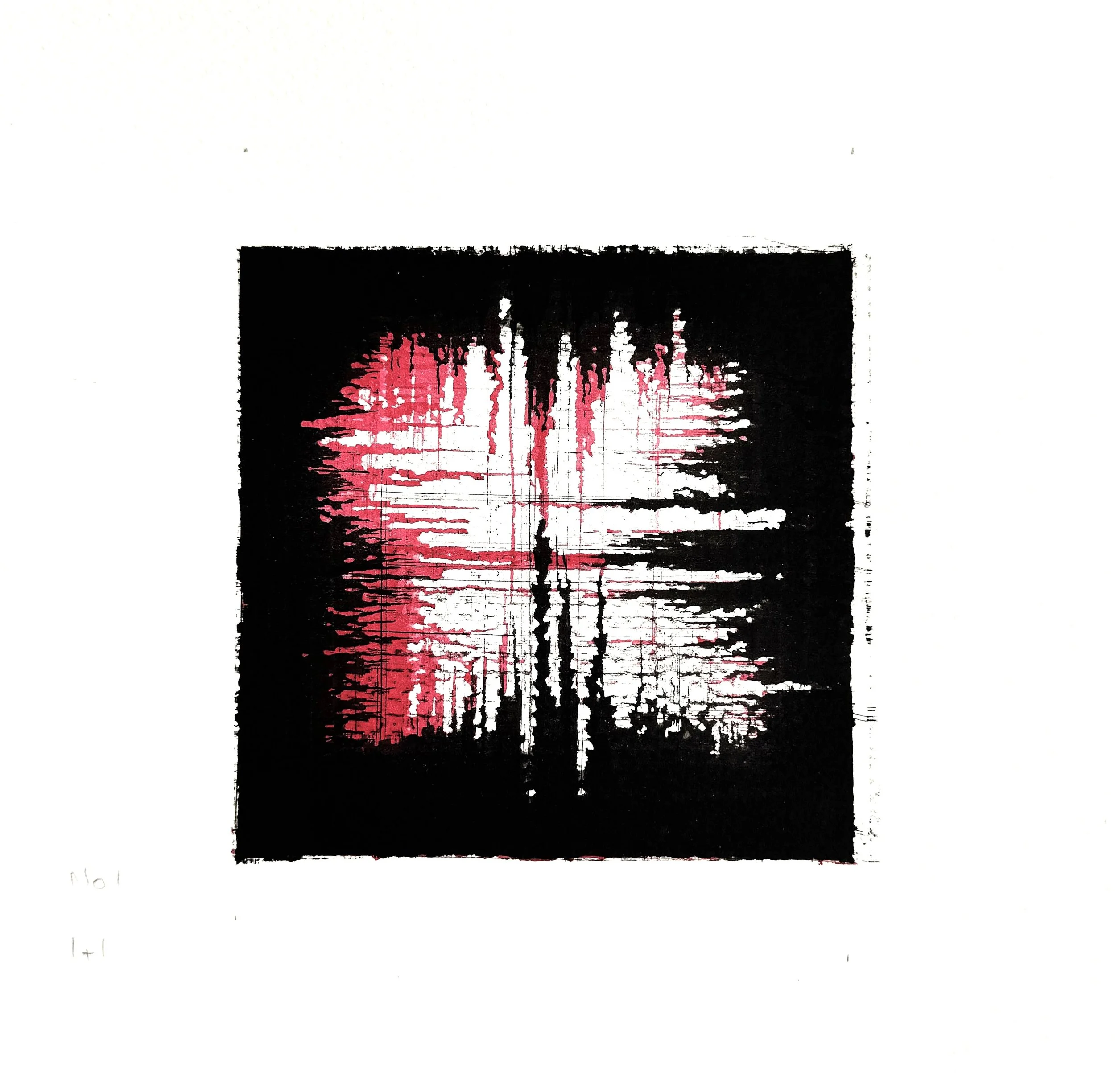 Mapping the Mind NO 5-Ink on paper-Size: H30xW24 cm 