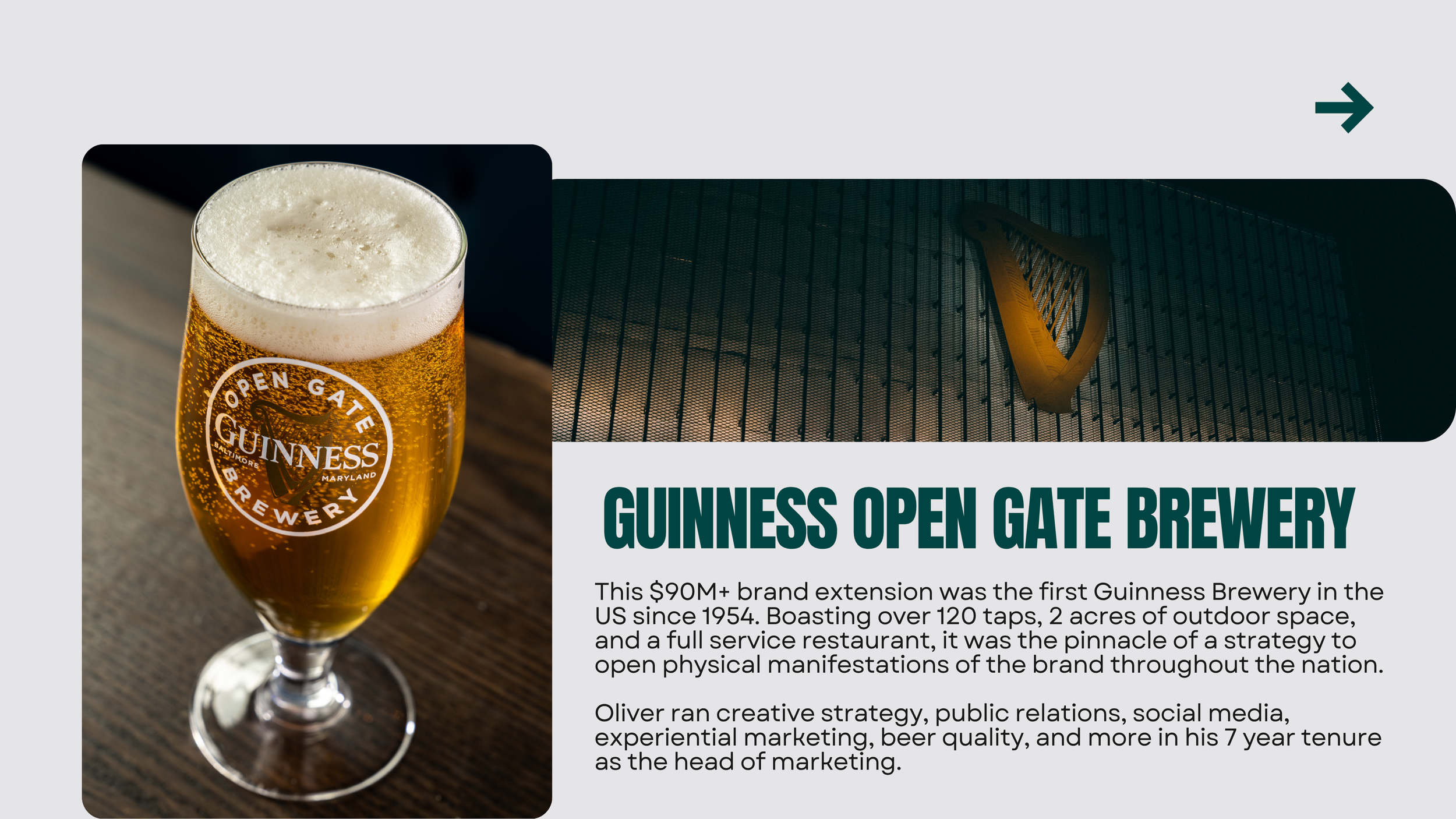 Guinness Open Gate Brewery