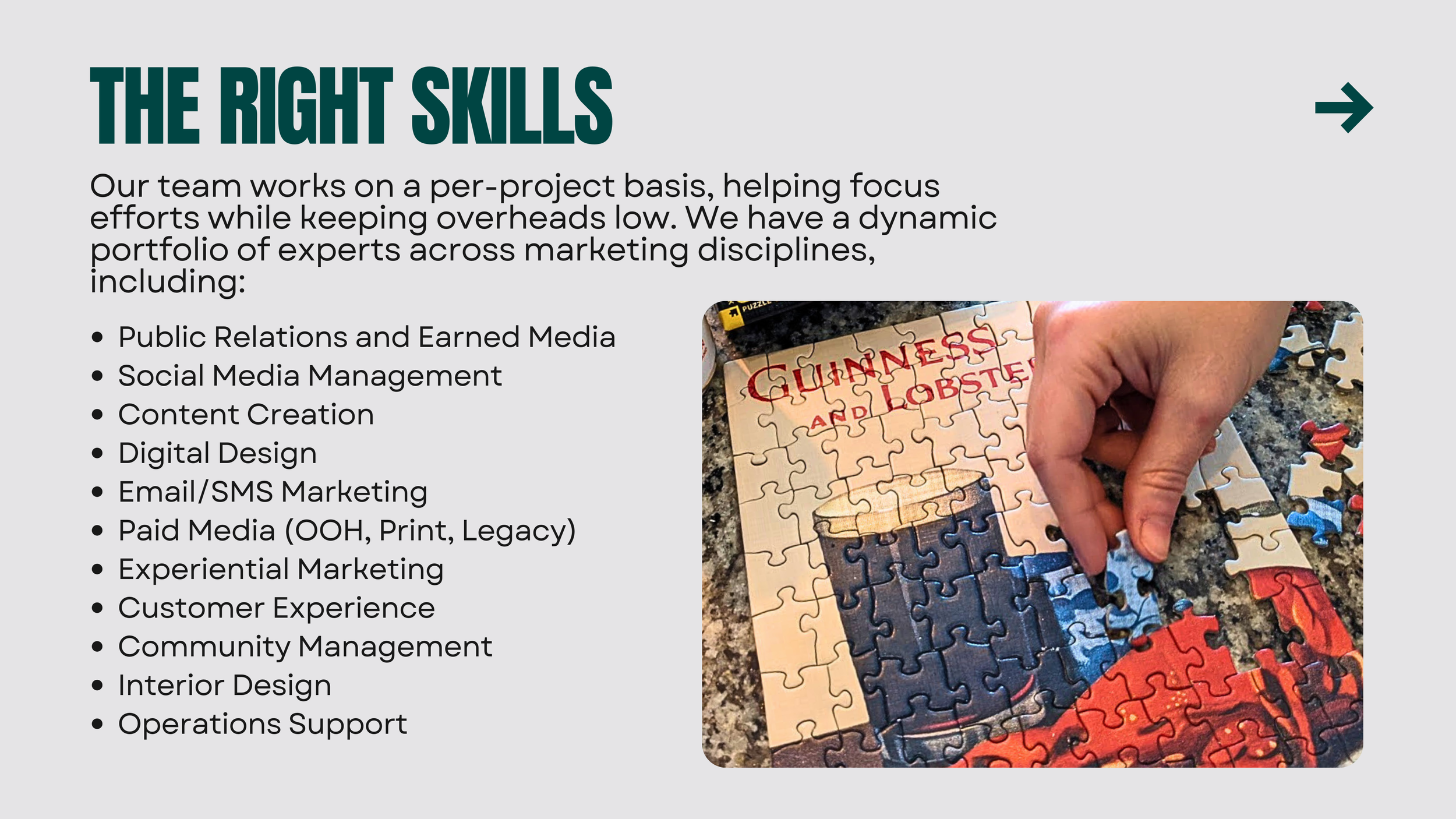Skills and Scope