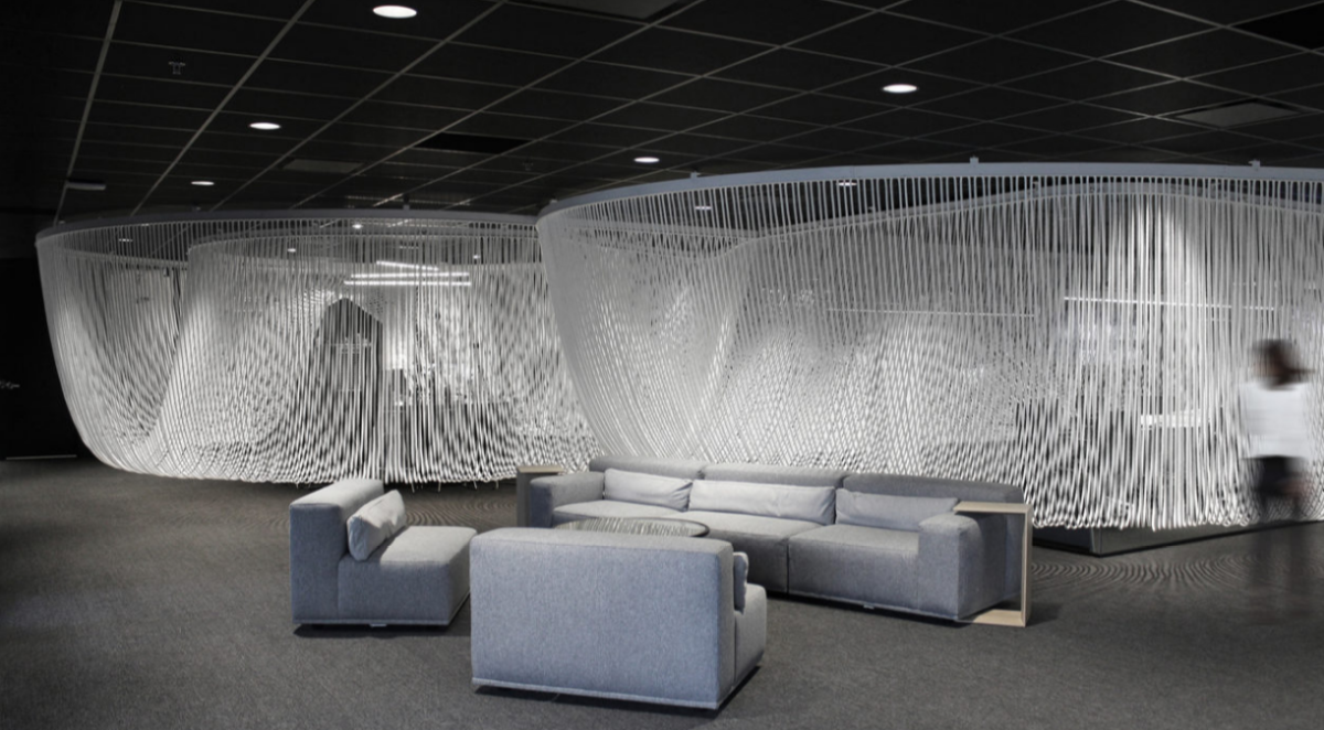 Cloud Rope Pavilion