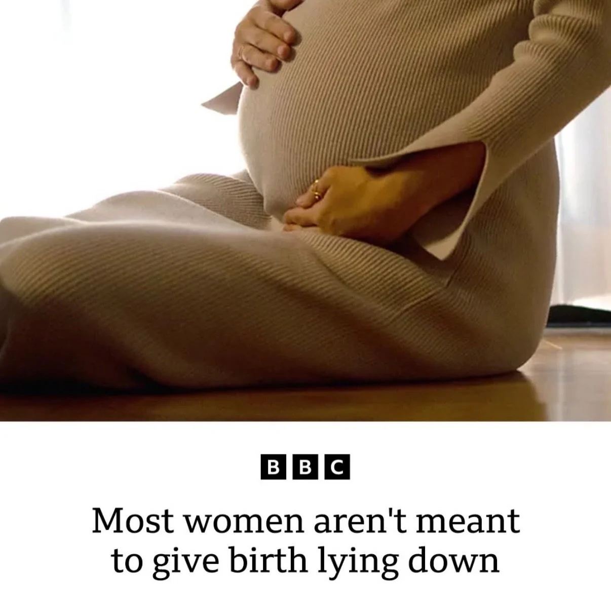 It&rsquo;s a wonder to me we are still having to fight about how a woman wants to be in labour and what she wants. To anyone who has given birth physiologically, the wisdom is that women need to move in a way that feels right for them not right for a